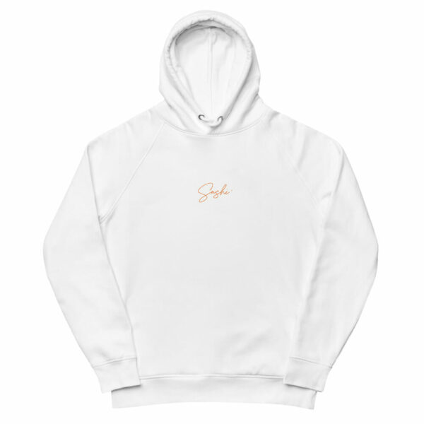 Sushi Hoodie aus 100% organischer Baumwolle.